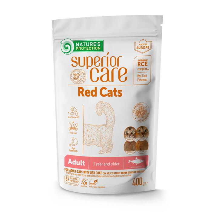 ネイチャーズプロテクション（Nature's Protection） 猫用  レッドキャット アダルト 400g | 