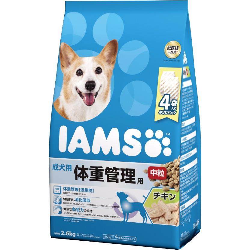 アイムス イヌ体重管理チキン中粒2．6kg | 