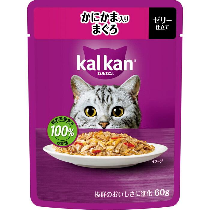 カルカン パウチ かにかま入りまぐろ 60g | 