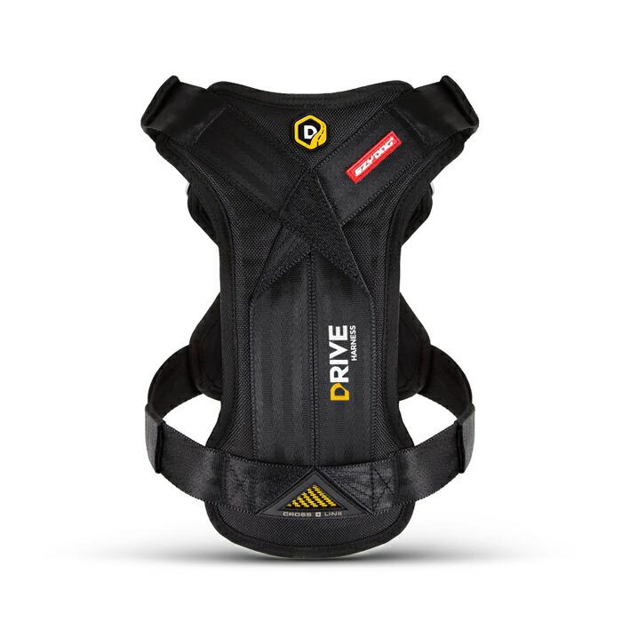 EZYDOG（イージードッグ） ドライブハーネス ブラック 小型犬〜中型犬