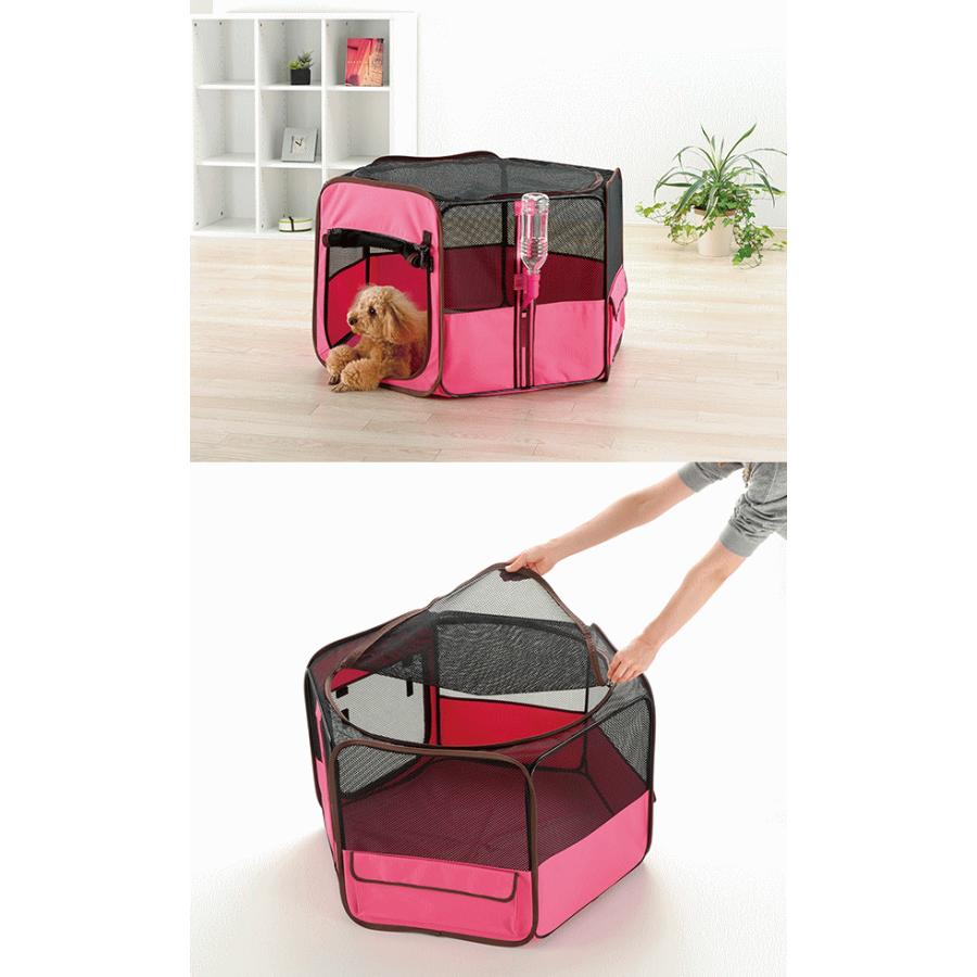 たためるペットサークル 90-90 ブラウン : マペット - 通販 - Yahoo