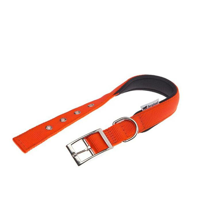 イタリアferplast社製 デイトナ DAYTONA C 25/45 オレンジ 犬 首輪 首回り37〜45cm【tt】 | 