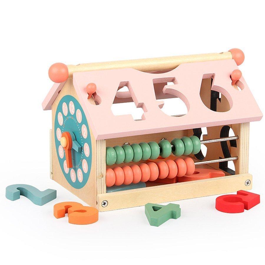 形合わせ 木製パズル 立体パズル 知育玩具 教育おもちゃ モンテソッリー 型はめ 幾何認知 図形認知 時計認知 木のおもちゃ 指先訓練 早期開発  赤ちゃんおもちゃ 特売