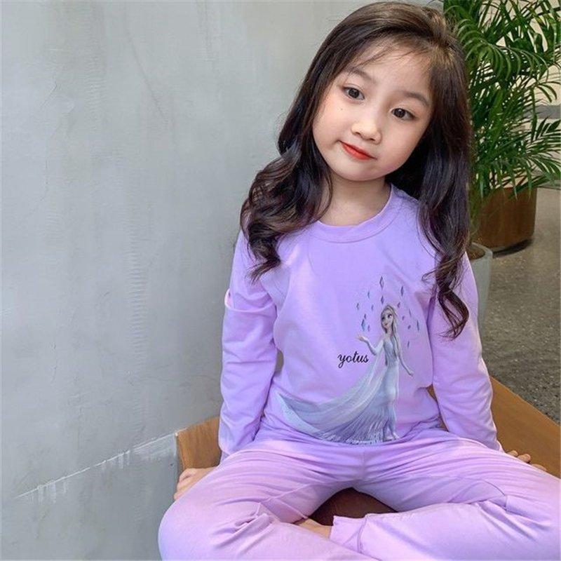 Disney ディズニー アナ雪 エルサ パジャマ キッズ 長袖パジャマ ルームウェア 上下セット 子供 女の子 寝巻き セットアップ 寝間着 お昼寝 90 140cm Pb7fc Maple Leaves 通販 Yahoo ショッピング