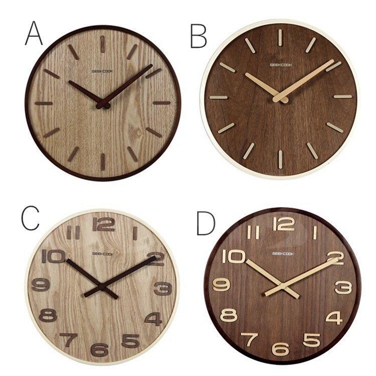 時計 壁掛け 掛け時計 オシャレ 掛け時計 北欧 北欧 シンプル おしゃれ おしゃれ Pc7 静音 大きい 大型 Maple Leaves