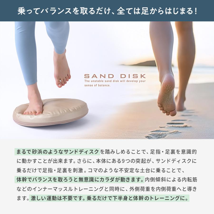 サンドステッパーシリーズ 第2弾】サンドディスク バランスディスク