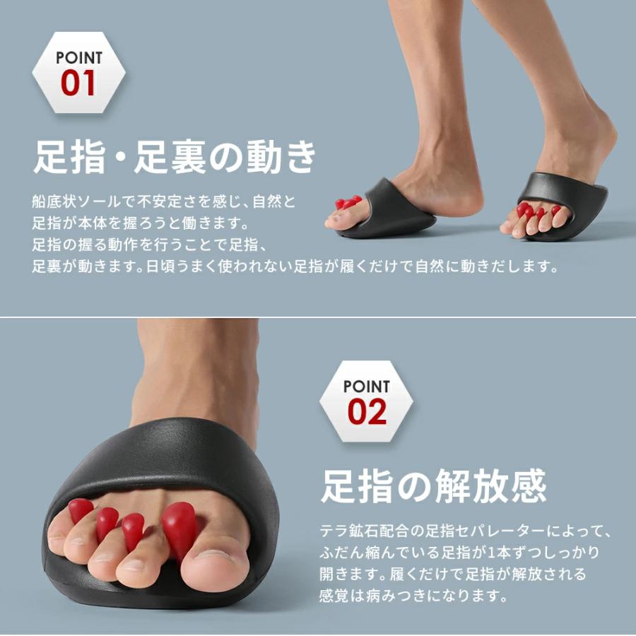 テラフットグリップ TERAFOOTGRIP ダイエット スリッパ 5本指 履くだけ