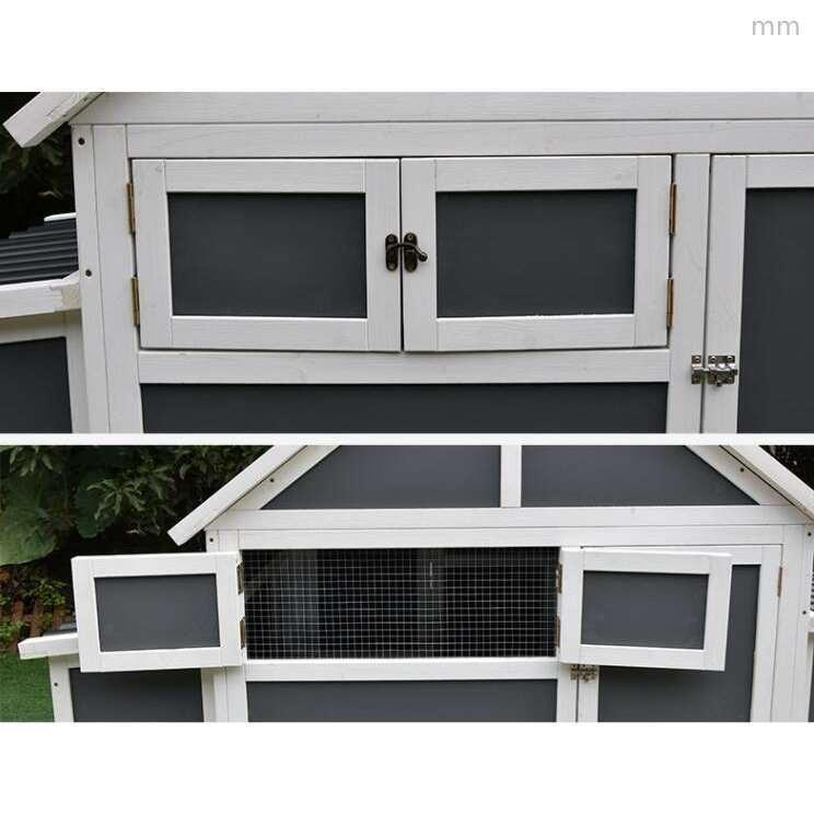 ［即日発送］ ペットハウス 犬舎 犬小屋 キャットハウス ハウス 屋外 野外 庭用 通気性 耐磨耗 おしゃれ 雨よけ 暑さ対策 防寒 組立 【QG1644030086】(58683円)