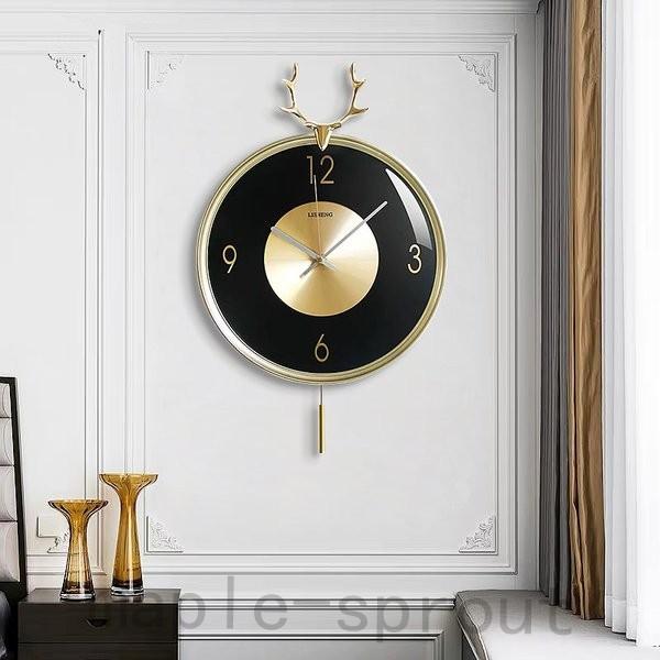 高質で安価 壁掛け時計 電波 振り子時計 掛け時計 鹿角 おしゃれ ウォールクロック クロック 時計 インテリア壁掛け モダン 北欧 新築祝い 結婚祝い ギフト 静音 Bel Kakmvj3m Maple Sprout 通販 Yahoo ショッピング 内祝い Www Lequotidien Mr