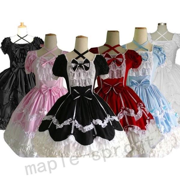 国内配送 ワンピース ロリータ服 可愛い スカラップ ワンピース Lolita レース ゴシック ロリータ服 コスチューム コスプレ衣装 変身変装 予約販売品 Www Technet 21 Org