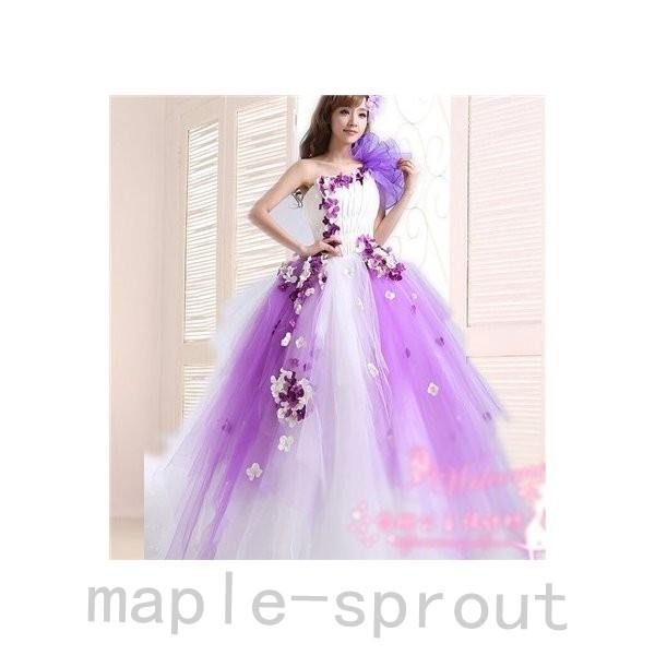 New限定品 パーティードレス 二次会 ロング カラードレス 花嫁 大きいサイ ウエディングドレス 演奏会 結婚式 ウェディングドレス エンパイアライン サイズ L Pathwaysfl Org