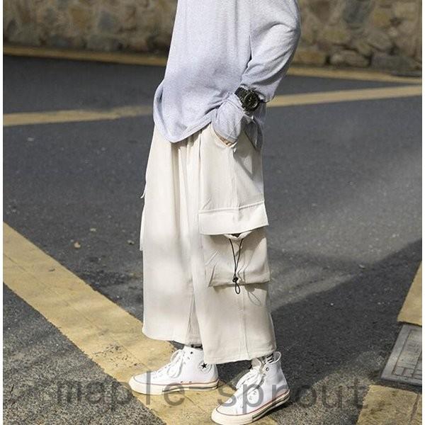 絶対一番安い ボトムス パンツ ガウチョパンツ ガウチョ ワイドパンツ ビッグ ガウチョパンツガウチョワイドパンツビッグパンツイージーパンツメンズストリートリゾート通学代引不可 Www Threeriversofs Com