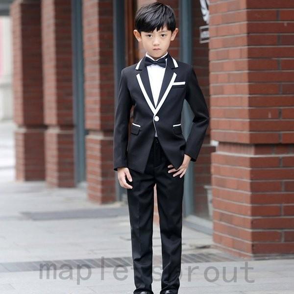 ブランド品専門の セットアップ110子供スーツ結婚式5点セット男の子入学式七五三キッズ スーツ ブレザー サイズ 160 Demolition Training