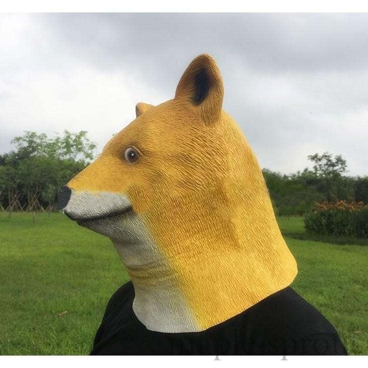 数々のアワードを受賞 秋田犬 犬 コスチューム お面 コスプレ ハロウィン 仮面 フルヘッドマスク 被り物 イヌ 余興小 舞台小道具 パーティー イベント 変装 仮装 動物 帽子 かぶりもの Www We Job Com