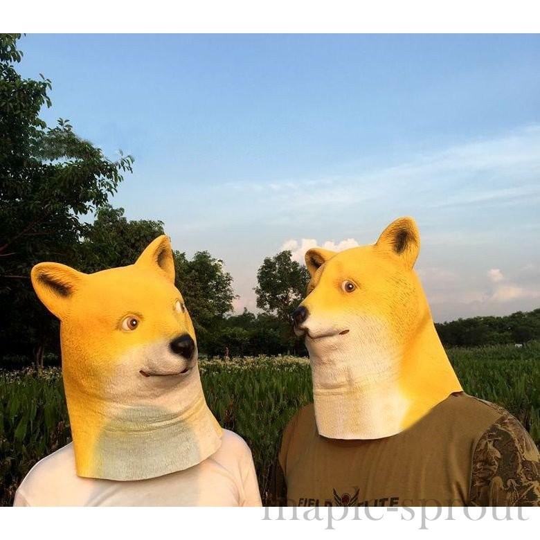 数々のアワードを受賞 秋田犬 犬 コスチューム お面 コスプレ ハロウィン 仮面 フルヘッドマスク 被り物 イヌ 余興小 舞台小道具 パーティー イベント 変装 仮装 動物 帽子 かぶりもの Www We Job Com