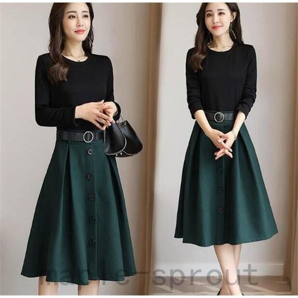 ワンピース 秋ワンピース 仕事用 Ol 長袖 スーツワンピース フォーマルドレス 通勤服 Shi U0wq1lbn かえで屋 通販 Yahoo ショッピング