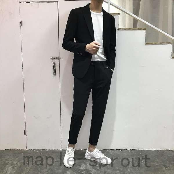 21新商品 安い からではなく 欲しい から 買う 父の日プレゼントビジネススーツメンズセットアップ上下セット紳士服おしゃれ スーツ フォーマル