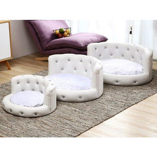 【新品 30%off 送料無料】 ★★高級ソファーベッド★★豪華　高級ベッド　プリンセス　ペットソファー　小型犬用　犬　ラグジュアリー 【3836733562】(20884円)