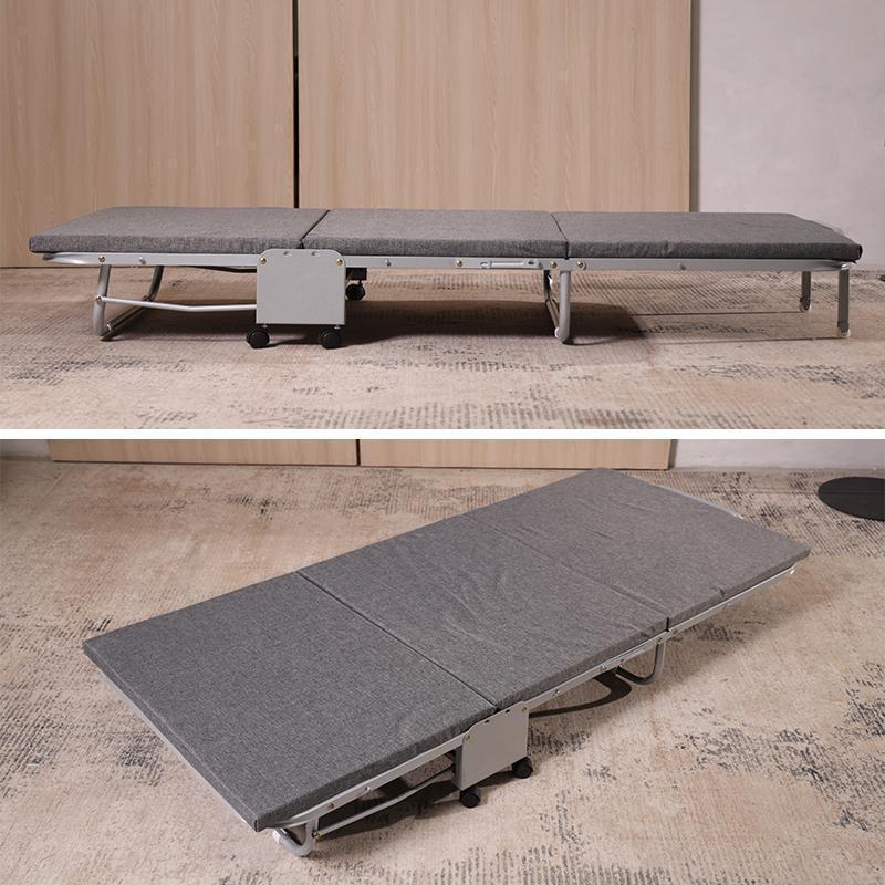 【新品】 折りたたみベッド 折り畳みベッド シングル コンパクト 耐荷重120kg おしゃれ 組立簡単 キャスター付き ワンルーム 高反発 軽量 【2622524707】(14275円)