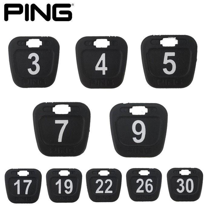 PING（ピン） 取り寄せ ヘッドカバー用番手タグ 日本正規品 メーカー