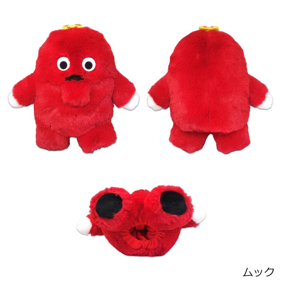 布 アウトレット】 フワフワ ガチャピン ムック ヘッドカバー ドライバー