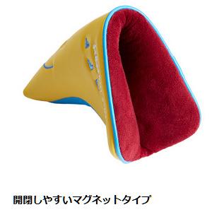 【美品】オノフパター ヘッドカバー付き ONOFF（オノフ） パターカバー ピンタイプ OP1320 ゴルフ用品