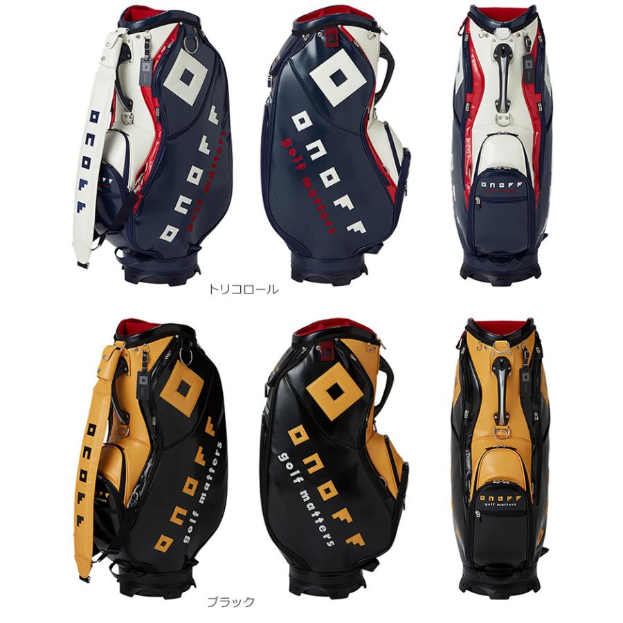ONOFF（オノフ） キャディバッグ 9型 OB0922 ゴルフ用品 ゴルフバッグ