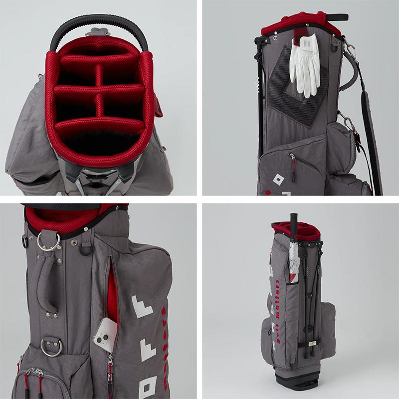 ONOFF（オノフ） キャディバッグ OB0326 9型 正規品 ゴルフ用品 ゴルフ