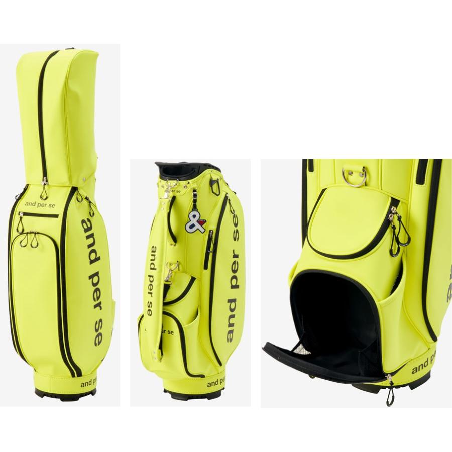 and per se アンパスィ キャディバッグ 2026年モデル　サックス and per se（アンパスィ） 2026年モデル キャディバッグ （ユニ