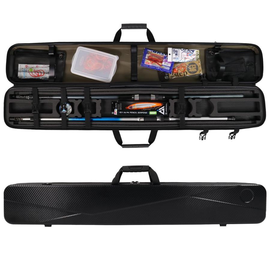 Deepa】筏竿 ケース ロッドケース 筏釣り 釣竿ケース リール