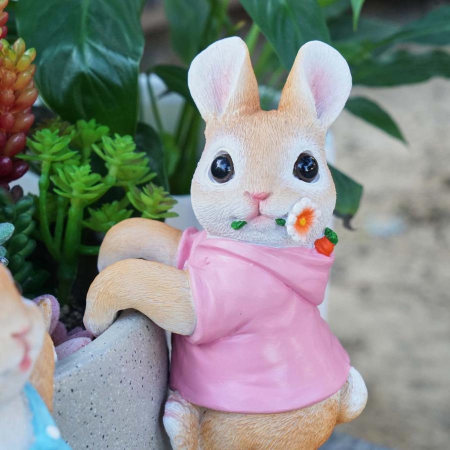 兎オブジェ置物】うさぎ雑貨インテリア ガーデン置き物ガーデニング グッズかわいい 楽天市場】かわいい うさぎ 置物 ガーデンオーナメント