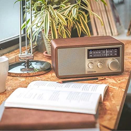 お買い得！ SANGEAN FM/AMラジオ対応 ブルートゥーススピーカー ウォールナット WR-302 ［Bluetooth対応］ 【J2108218365】(11476円)