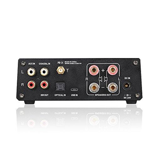 Sabaj A4 ステレオ デジタル パワーアンプ 小型 ヘッドホンア