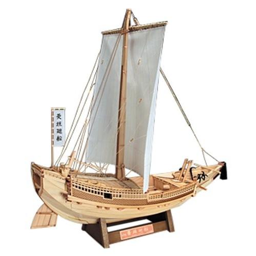 ウッディジョー 1/72 菱垣廻船 ひがきかいせん 木製帆船模型 組立キット ウッディジョー 1/72 菱垣廻船 ひがきかいせん 木製帆船模型 組立キット