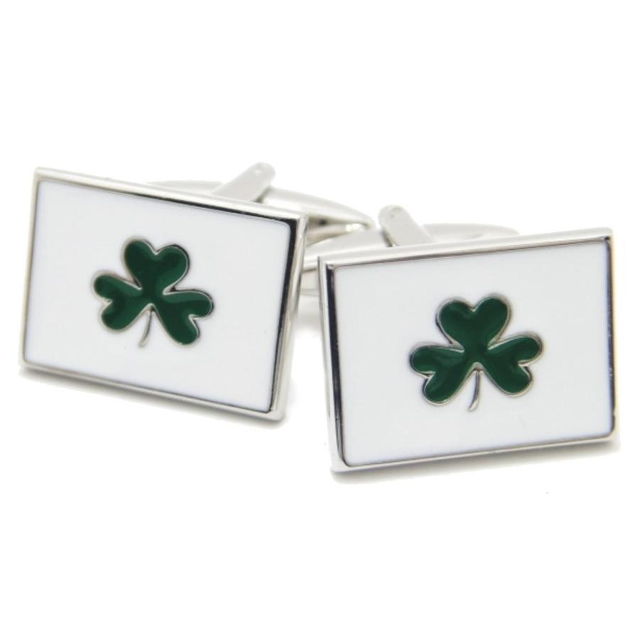 人気ブランド 幸せクローバーイラストのカフス カフリンクス カフスボタン 激安ブランド Cepici Gouv Ci
