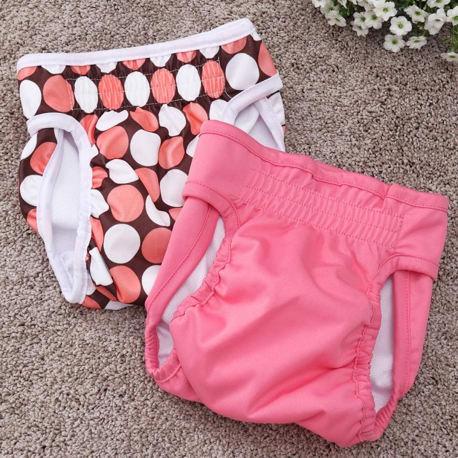 Ueetek 犬 おむつ 犬用おむつ 女の子 メス 犬 生理用パンツ ペットおむつ 2点セット Size Sサイズ Vividarts Co Uk