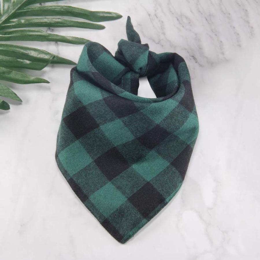 Petneces ペットバンダナ 犬用 猫用 アクセサリー 三角スカーフ よだれカバー バンダナ 取り付け簡単 水洗い可 柔らかくかわいい Draindone Ie