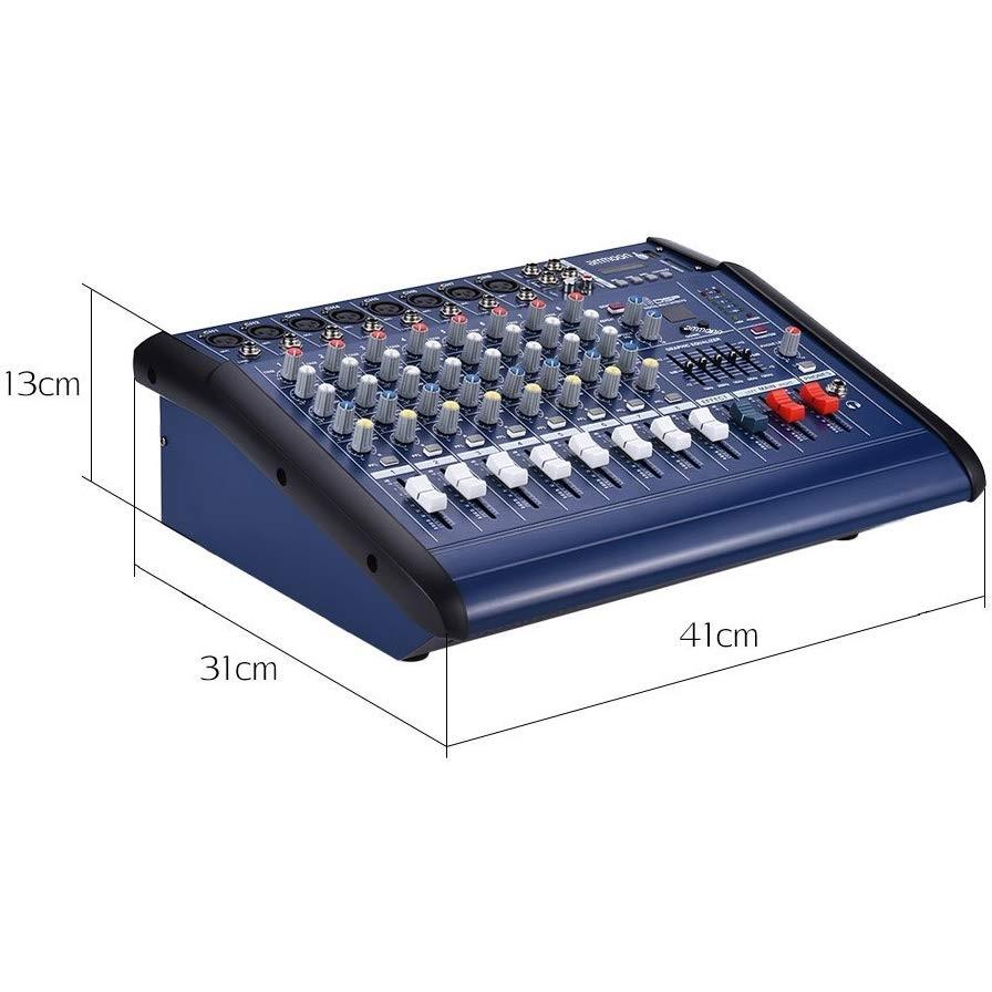 肌触りがいい Ammoon ミキサー ミキシングコンソール デジタルオーディオ アンプ 内蔵16種サウンドエフェクト 録音 Dj ステージ カラオケ用 新発 Orientalweavers Com