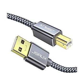 JSAUX プリンターケーブル USB B オス-USB A オス オーディオ対応 usb type b 2m, 480 Mbps高速転送｜mapletreehouse｜07