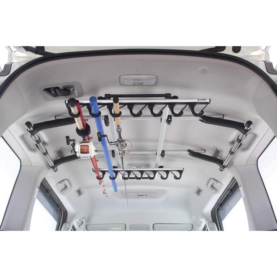 日本製 カーメイト ロッドホルダー Inno 釣り竿 車載 ホルダー シンプルなjフック 7本積み If14 メール便なら送料無料 Zoetalentsolutions Com