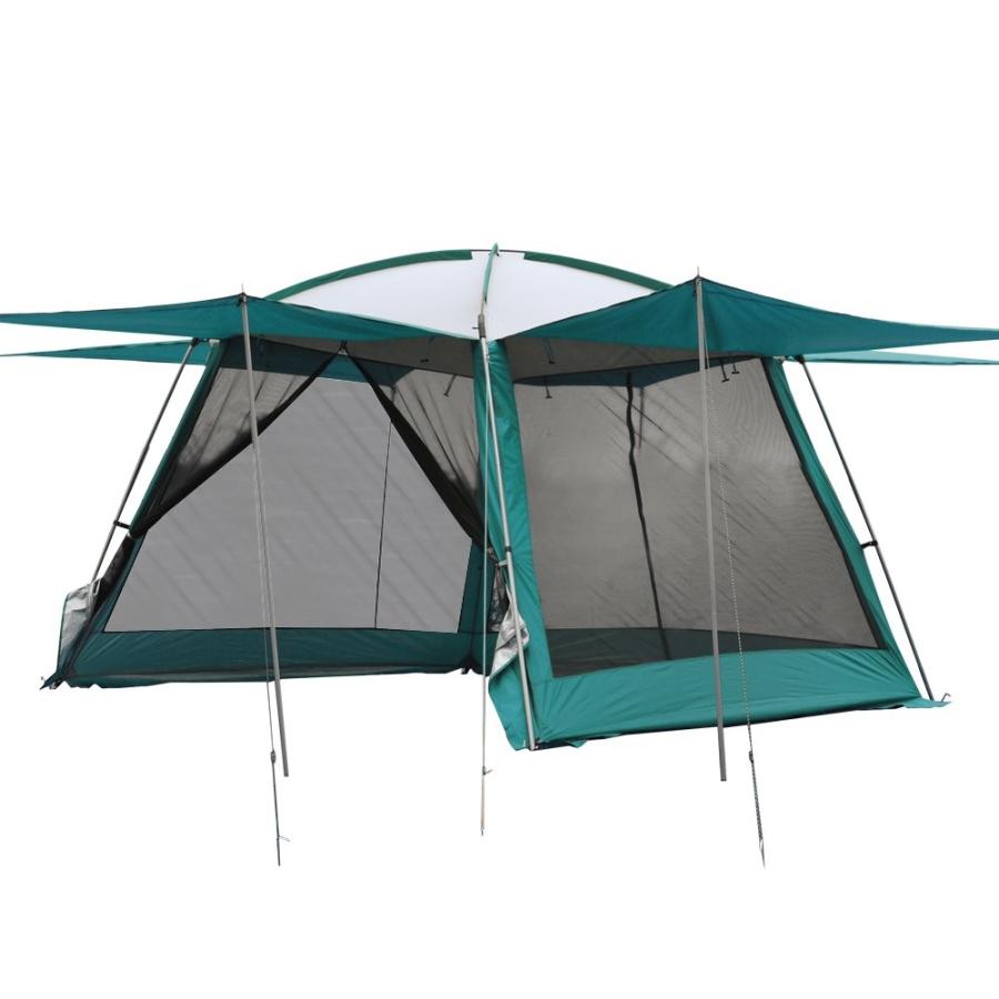 返品交換不可 Hewflit スクリーンテント蚊帳テント 3m×3m メッシュシート UVカット加工 キャンプ用品 スクリーン一体型 通気性 防虫 収納袋 本店