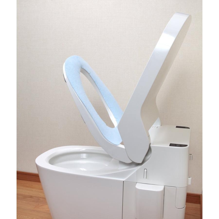 906円 売れ筋ランキングも掲載中 サンコー ズレない トイレ 便座 カバー ブルー 大型用 おくだけ吸着 消臭すきまなし Kd 67 日本製