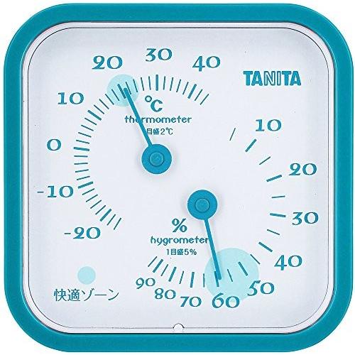 タニタ 温湿度計 アナログ ブルー TT-557 卓上 受賞店 BL マグネット 壁掛け 2021超人気
