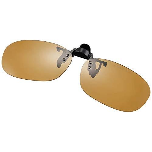 超美品の Swans スワンズ 日本製 偏光 サングラス メガネにつける クリップオン 跳ね上げタイプ Scp 22 Br Br 偏光ブラウン