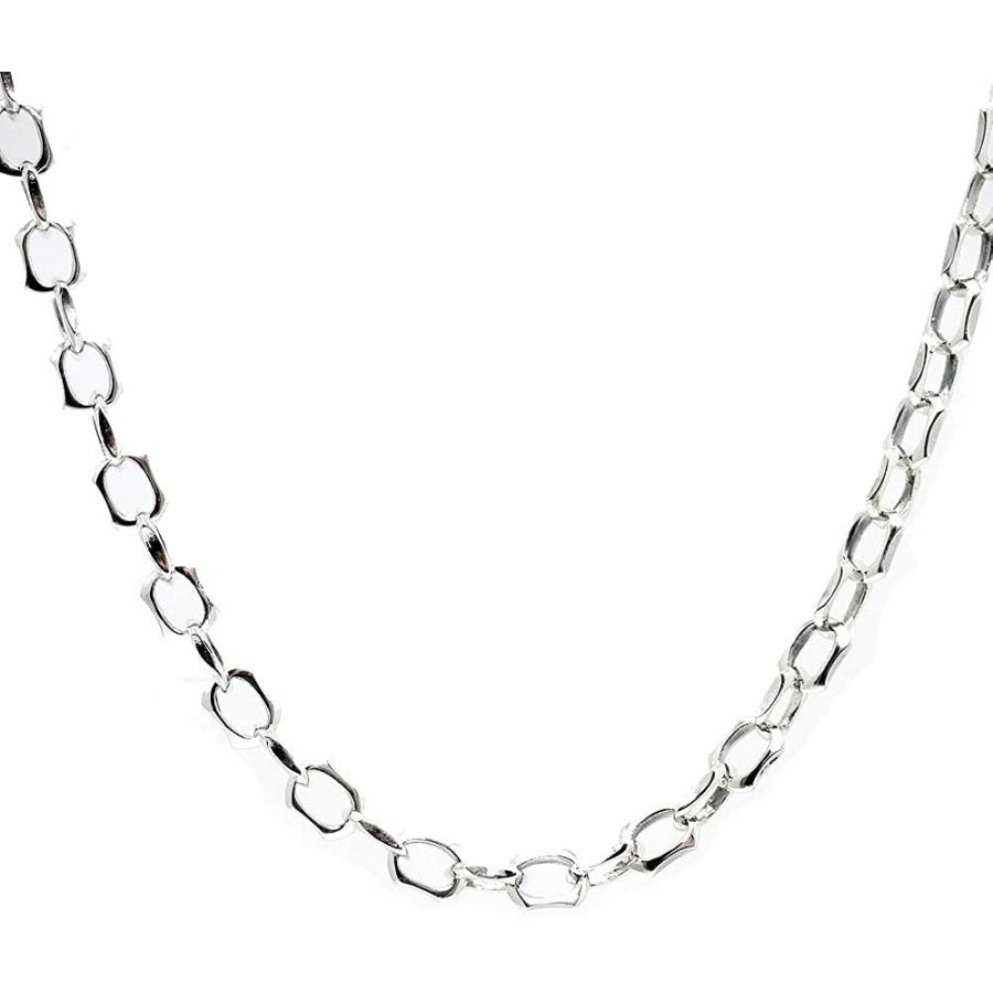 シルバーワン ma サイズ調整可 6mm 50cm極太アンカーカット シルバー925ネックレス チェーン メンズ シルバーワン ma サイズ調整可 6mm 50cm極太アンカーカット シルバー925ネックレス チェーン メンズ