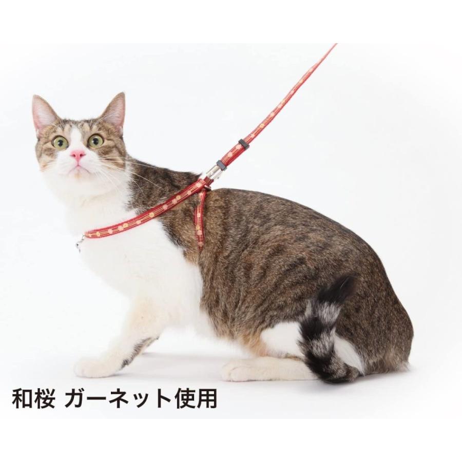 ペティオ Petio 猫小町ハーネスリード 椿 ブルー 猫用 Www Segdielectriques Com