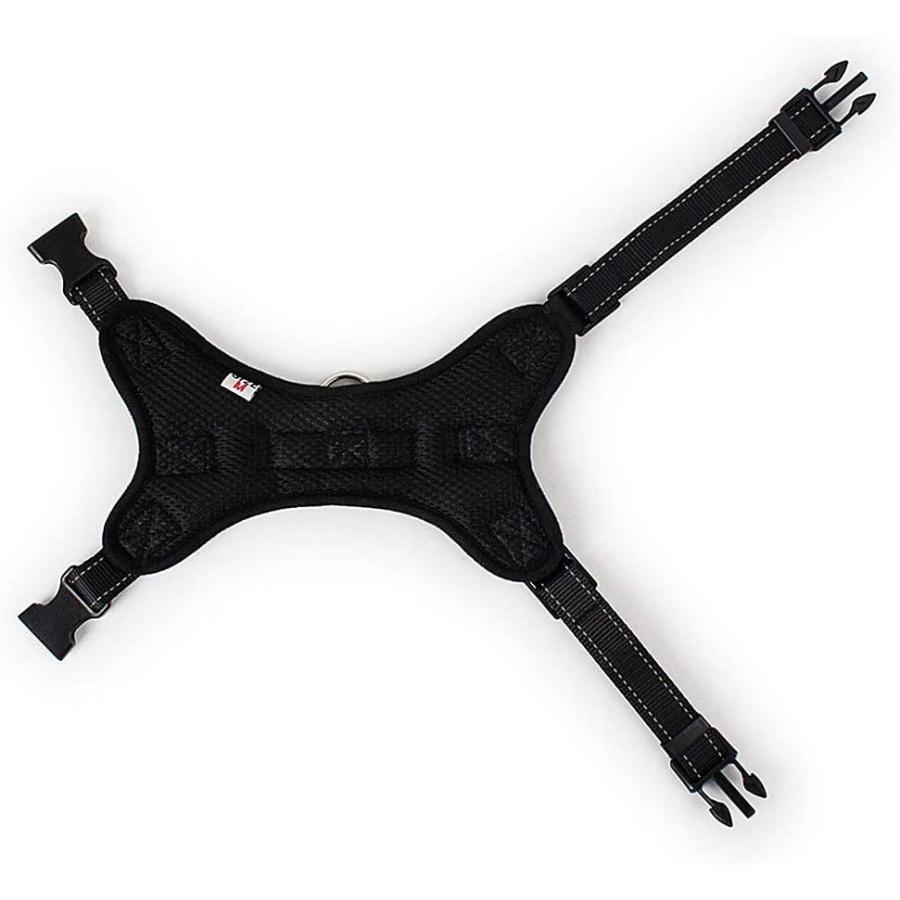 Zhengyue 犬用ハーネス ペット胴輪 ナイロン製 ソフト 束縛感なし 調節可能 引っ張り防止 小型犬 中型犬 大型犬 柴犬 秋田犬 散 Supersport Tn