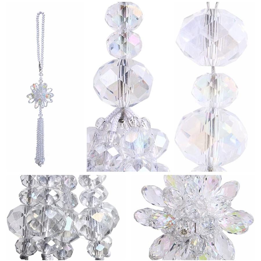 H D 長さ34cm 水晶サンキャッチャー クリスタルハンギング 車用サンキャッチャー 玄関飾りギフトやインテリア 光を反射タイプ Maple Tree House 通販 Yahoo ショッピング