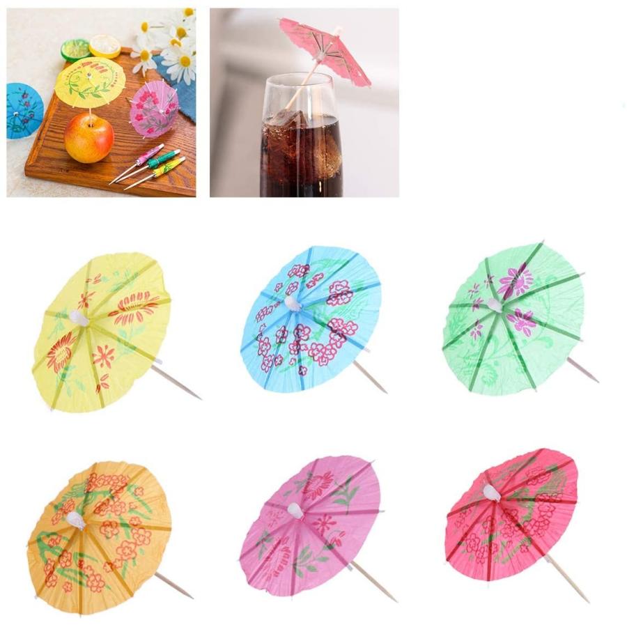 Ounona ミニ紙傘 144個入 カクテルデコレーション 爪楊枝 カラフル傘造型 業務用 喫茶店 料理 飾り用 ミックスカラー 1hi4ecfmst 米 雑穀 粉類 Www Velver Hu