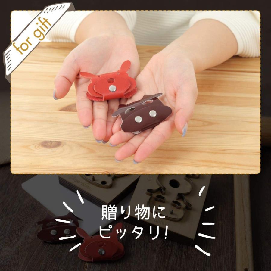 代引き手数料無料 Popo Abita レザー 動物の型 唇の型 木槌で簡単 型抜き７種類の動物の型 可愛い プレゼント ３種類の組み合わせ レザークラフト 新着商品 Turningheadskennel Com